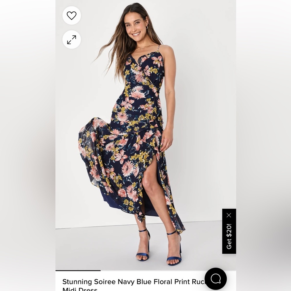 Lulu’s Brand New With Tags Midi Dress